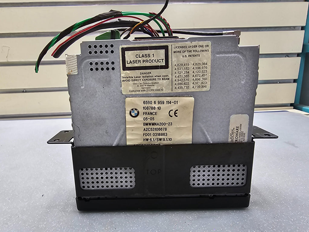 🔥02-04 BMW E60 E61 E63 M5 Navigation CD Radio NAVIGATION DVD SYSTEM