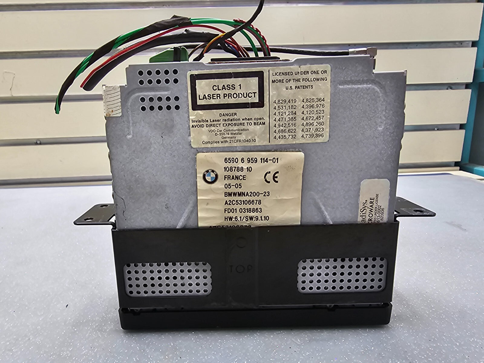 🔥02-04 BMW E60 E61 E63 M5 Navigation CD Radio NAVIGATION DVD SYSTEM