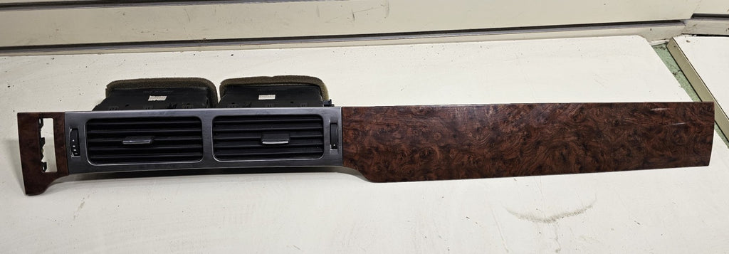 🔥07-13 Suburban TAHOE YUKON Dash Radio Bezel Trim RIGHT Panel w/ Vent WOOD B36