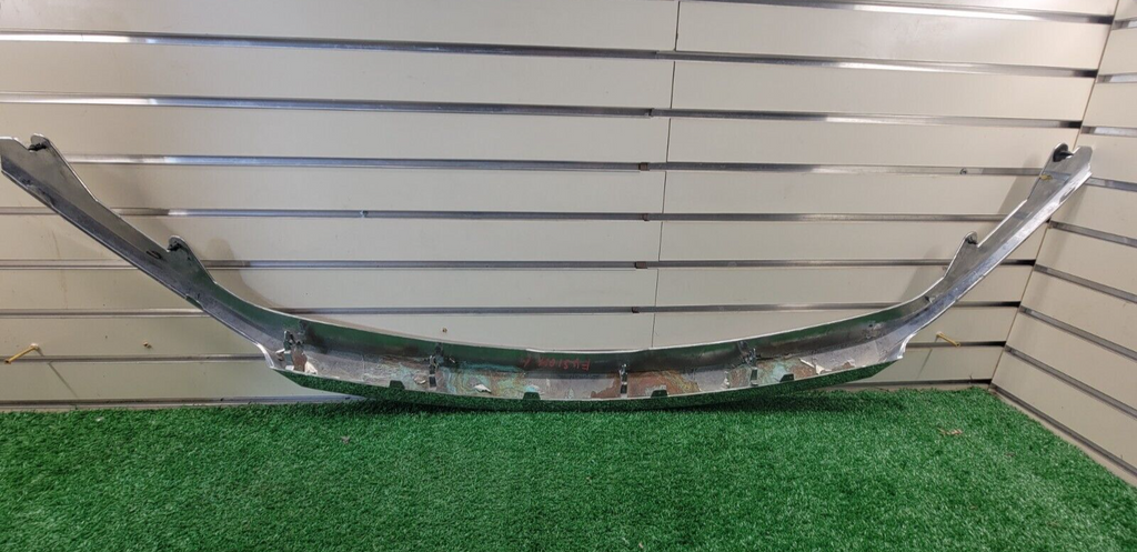 🔥10-12 Ford Fusion Front Top Upper Center Grille Chrome Trim Molding Assembly