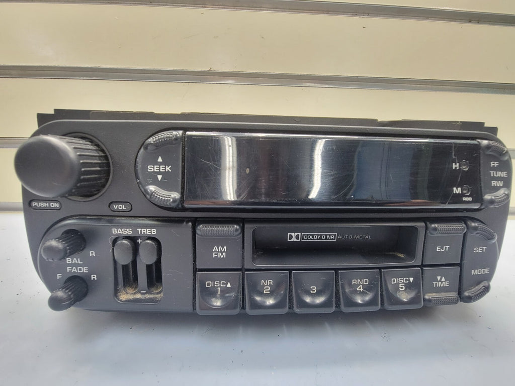 🔥02-07 Chrysler Jeep Dodge Car Truck Radio AM FM CD Player Aux Input RBK Digita