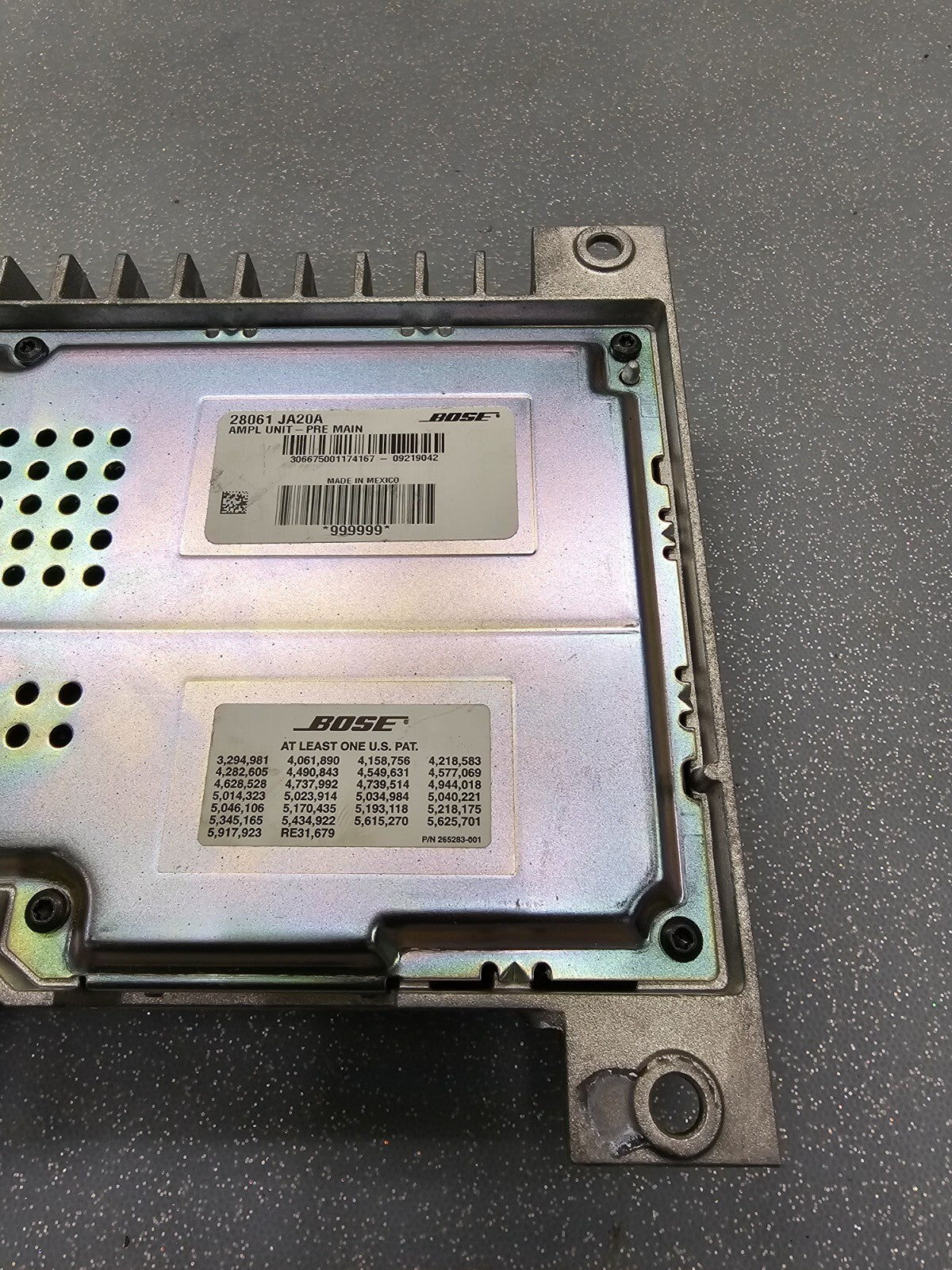 🔥2007 - 2010 NISSAN ALTIMA BOSE AMPLIFIER AMP ASSEMBLY OEM