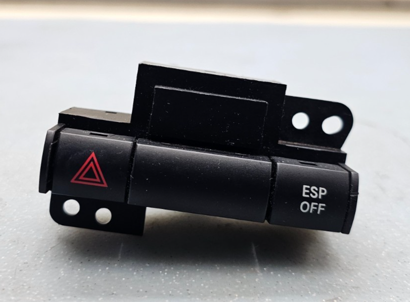 🔥05-10 Chrysler 300 Grand Caravan Hazard Warning Light Control Switch Black OEM