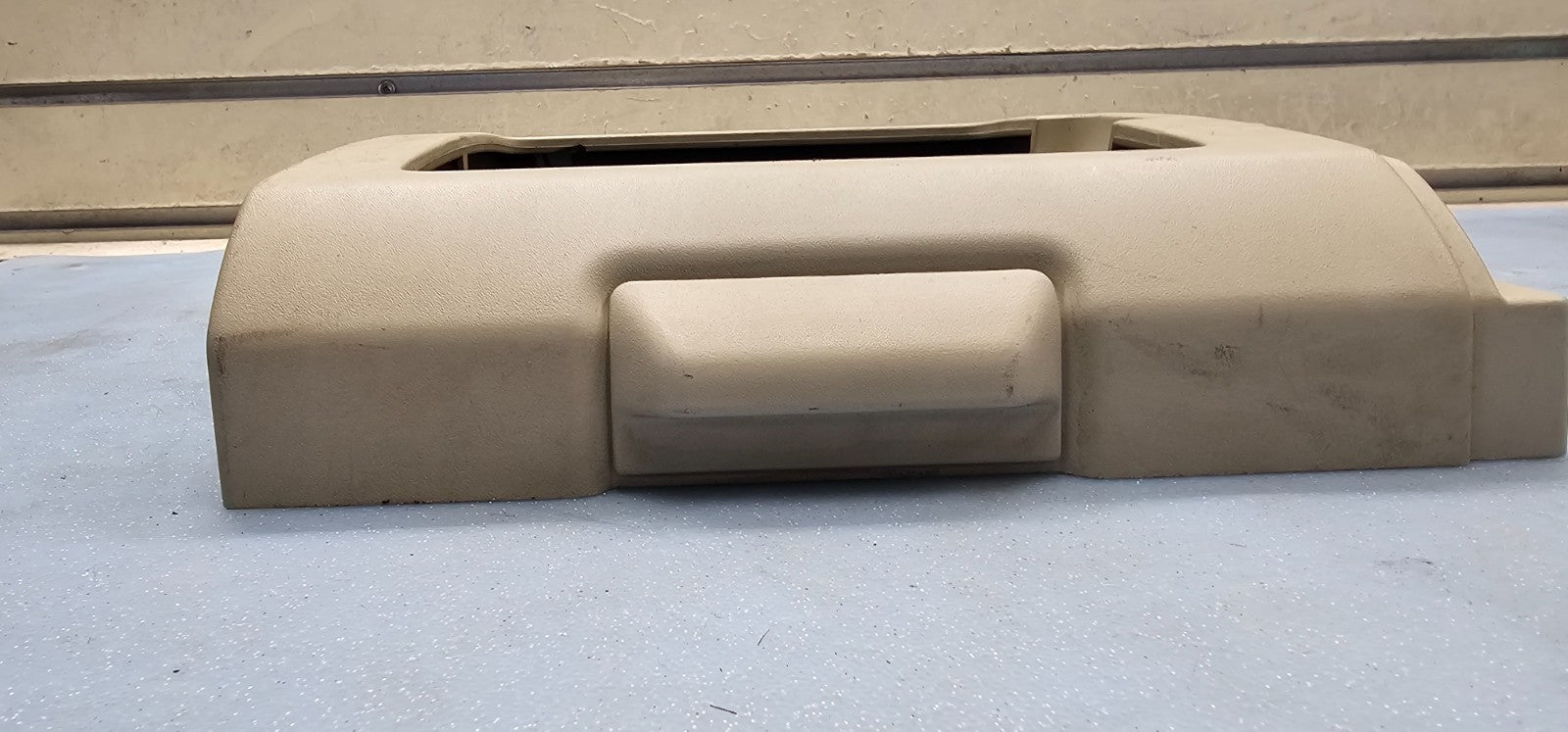 🔥04-08 Ford F150 F-150 Overhead Console SLIDING RAIL COMPARTMENT Storage Tan