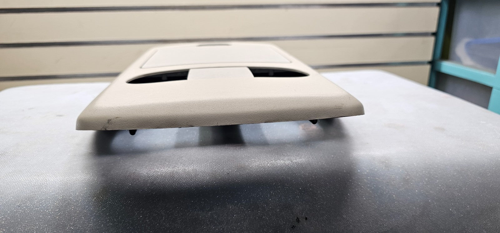 🔥04-08 Ford F-150 F150 Overhead Console DOME Light Lamp Roof Storage Tan