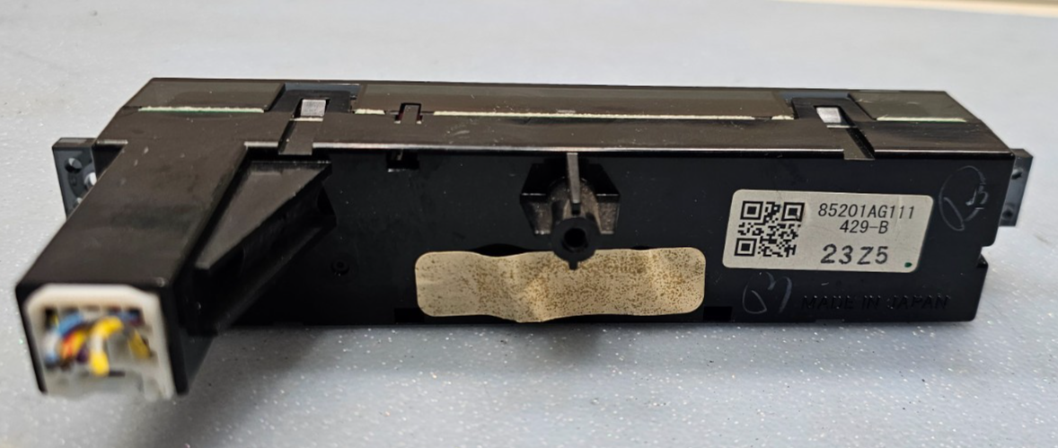 🔥2007-2009 Subaru Legacy Digital Clock Time Display Factory Black OEM