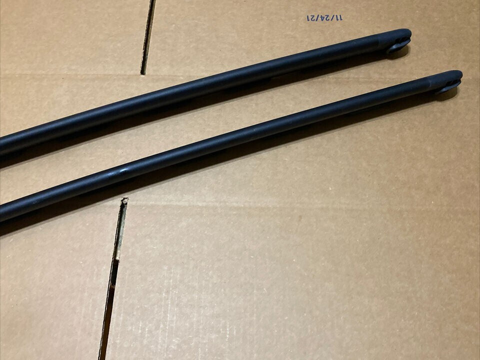 🔥2010-2014 Subaru Outback Upper Roof Rack Crossbars Set Pair OEM