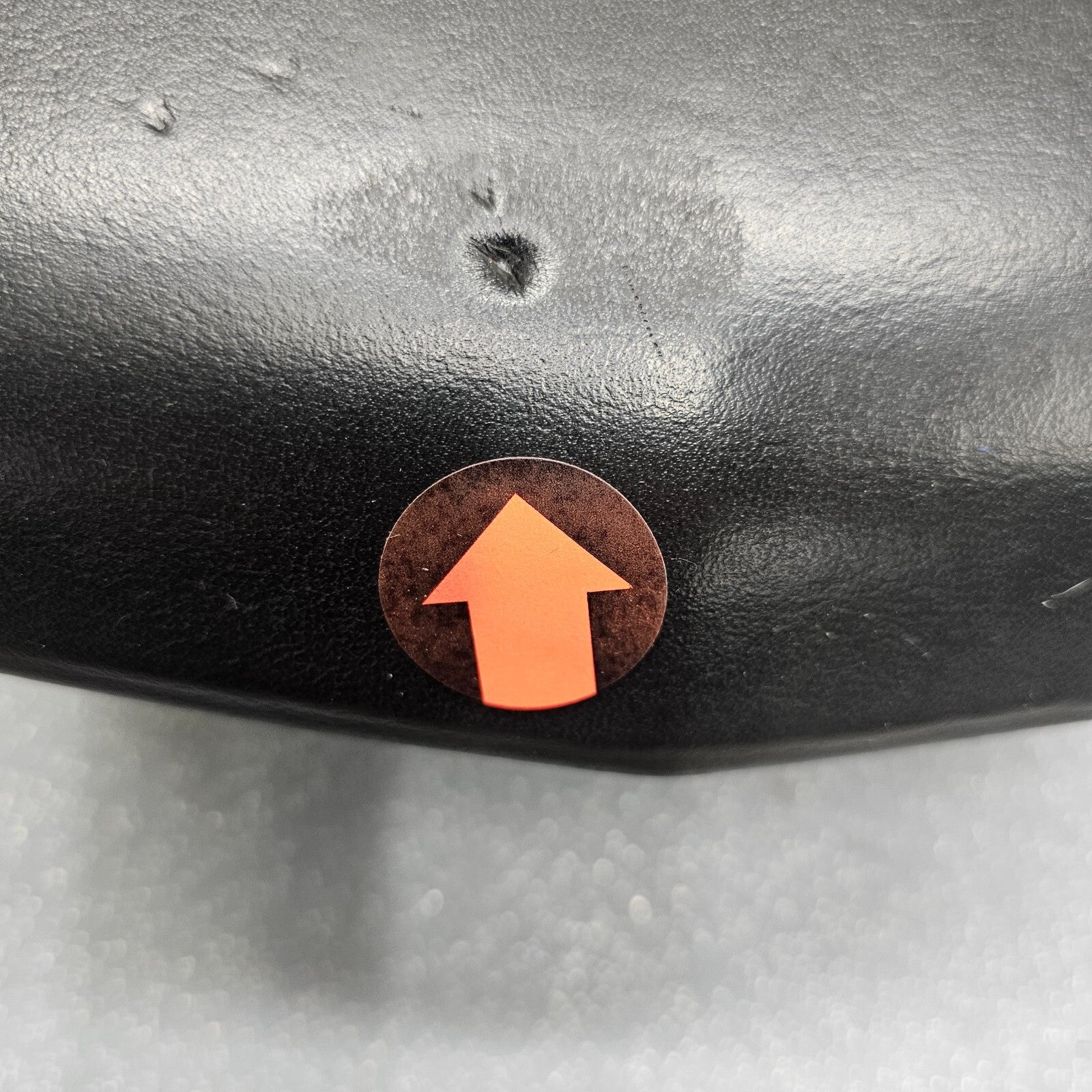 🔥08-13 Cadillac CTS Center Console Lid Armrest Leather Top Pad Assembly Black