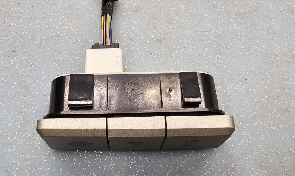 🔥07-10 Lincoln MKX Dash Traction Hazard Emergency Control Switch Silver