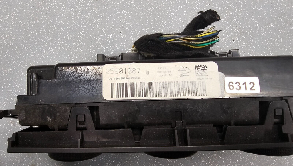 🔥06-08 IMPALA DASH AC HEATER TEMPERATURE CLIMATE CONTROL PANEL AIR CONDITIONER