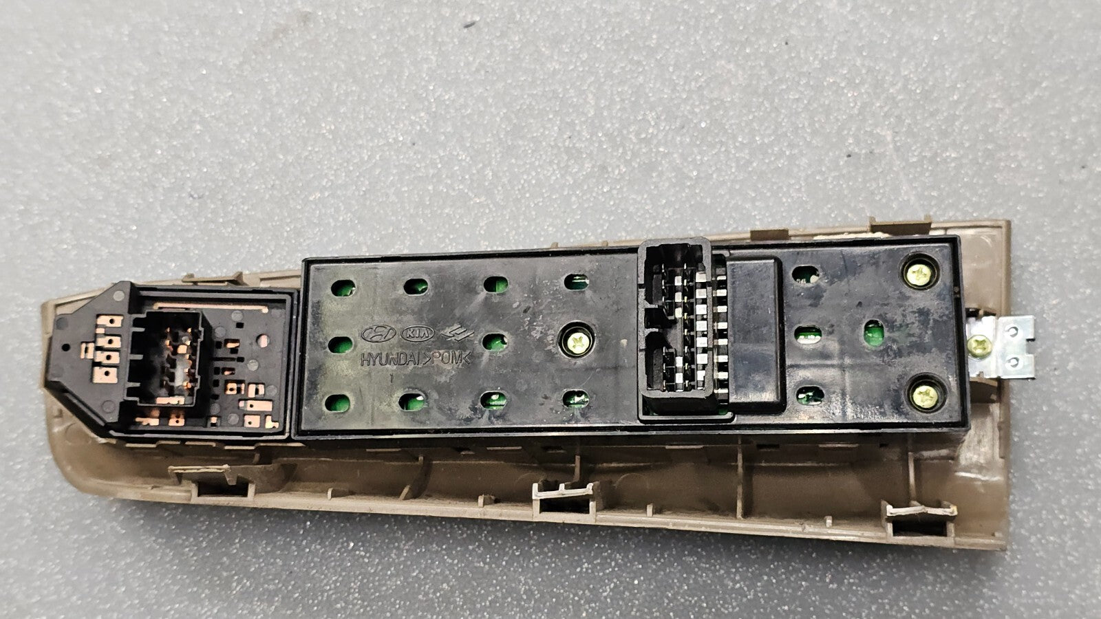 🔥05-10 SPORTAGE LEFT DRIVER MASTER POWER WINDOW SWITCH CONTROL ASSEMBLY TAN OEM