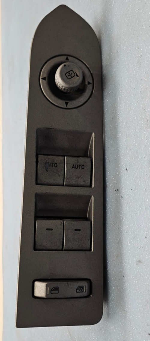 🔥07-09 Lincoln MKZ Driver's Side Door Master Window Control Switch Silver OEM