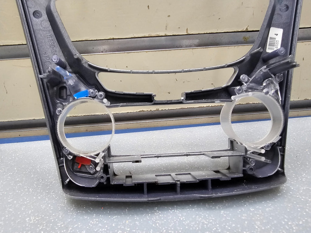 🔥10-11 Chevy Equinox GMC Terrain Radio Face Climate Control Panel Bezel SILVER