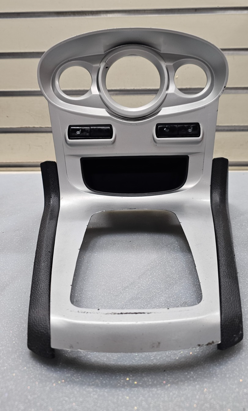 🔥14-19 FORD FIESTA CENTER CONSOLE AC CONTROL SHIFTER SHIF BEZEL TRIM Silver OEM