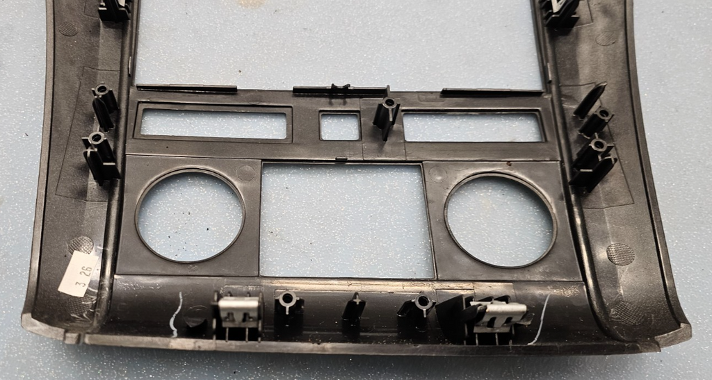 🔥09-12 Chevrolet Traverse Center Dash Radio Climate Control Cover Bezel silver