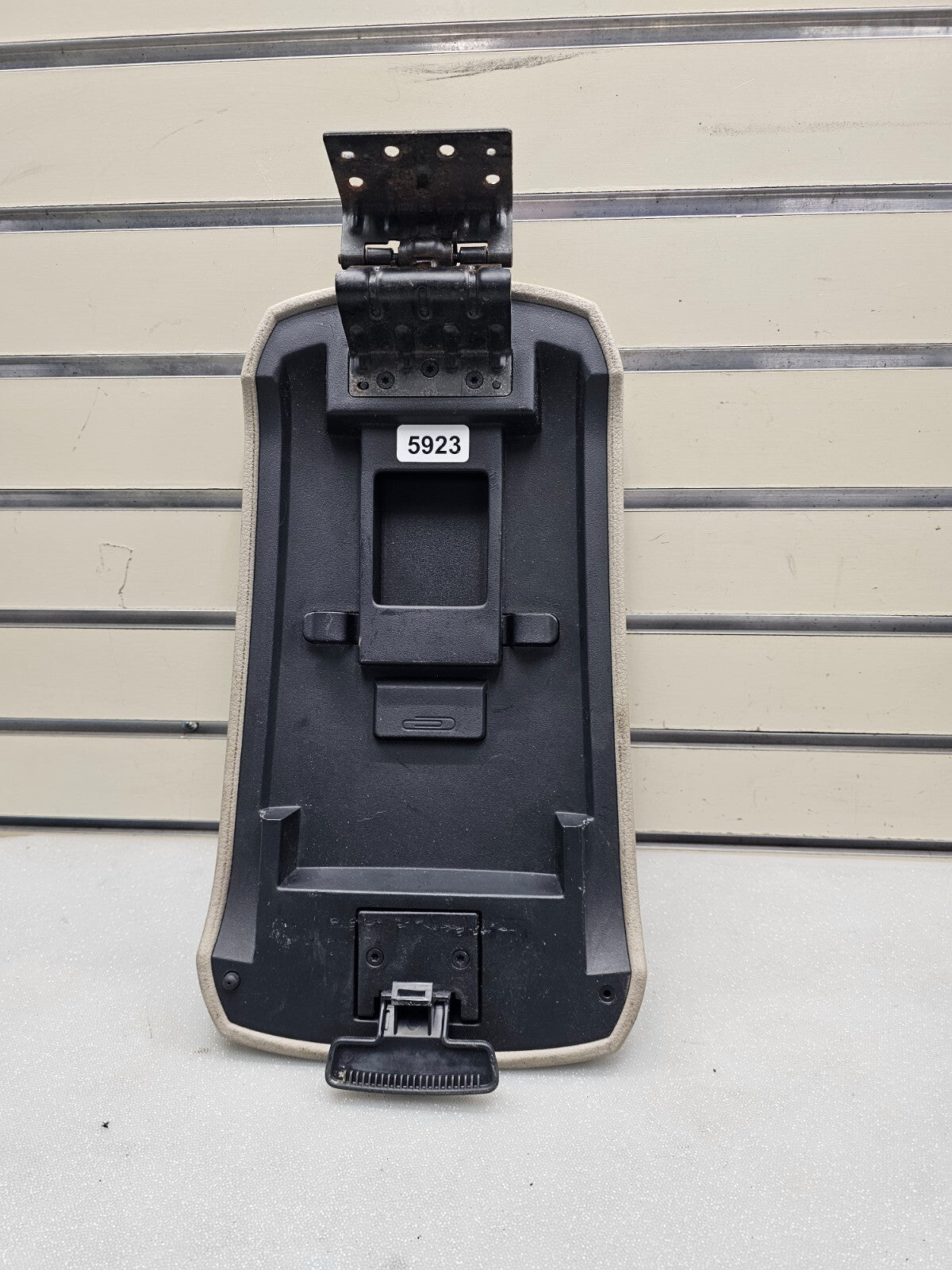 🔥07-10 Ford Edge Center Console Lid Leather Arm rest Assembly Top Pad Cover Tan