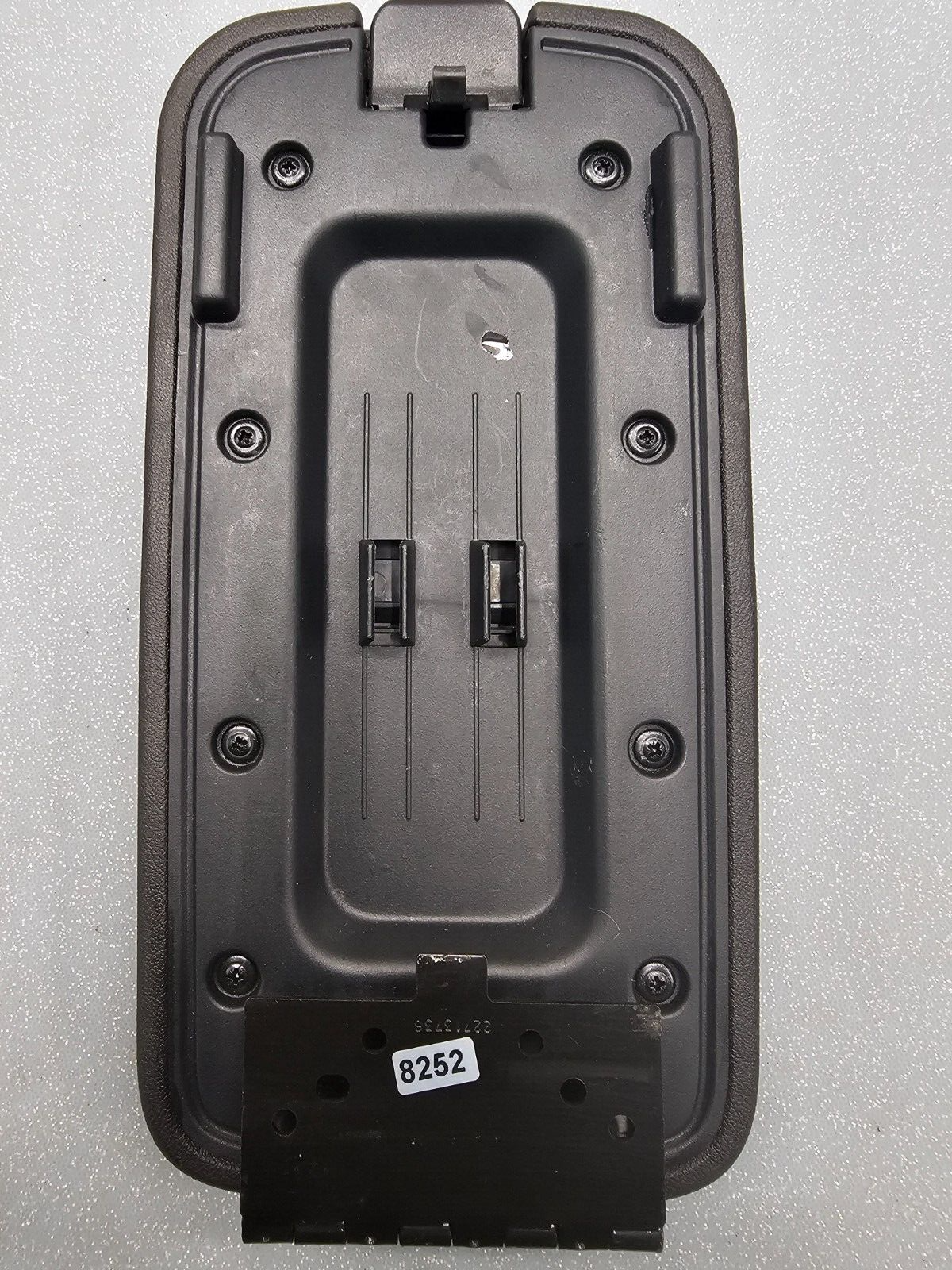 🔥05-10 Pontiac G6 Front Center Console Lid Arm Rest Top Pad Leather Black OEM