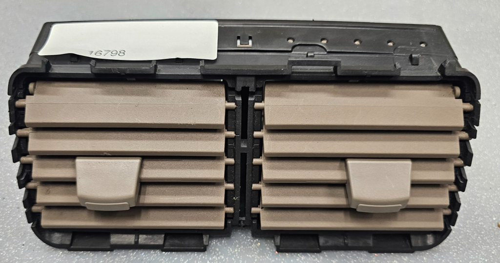 🔥02-04 Nissan Altima Center Dash AM FM Radio Stereo Display Climate Bezel TAN