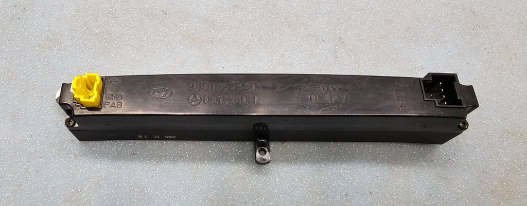🔥05-09 Hyundai Tucson Dash Digital Clock Assembly Time Display Black OEM