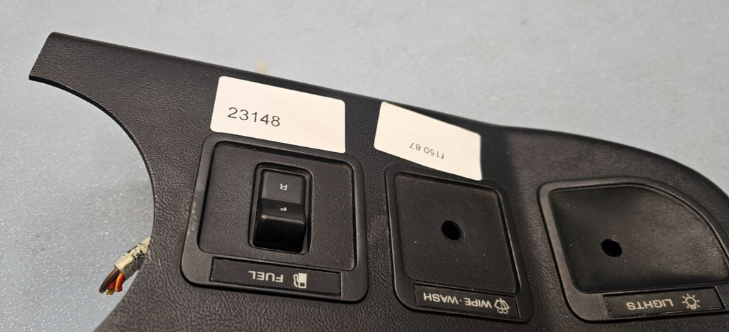 🔥1987-1991  F-150 F-250 Bronco Lower Left Dash Bezel BLACK
