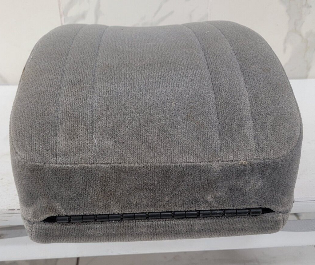 97-03 FORD F150 CENTER CONSOLE JUMP SEAT ARMREST 1 Cup Holder CLOTH Gray JS6