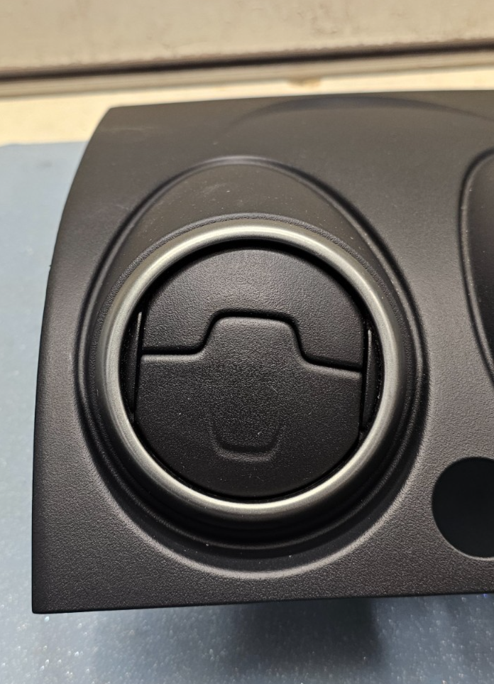 🔥08-15 Nissan Rogue Center Dash Radio Bezel Panel Trim Air Vent Speaker Black