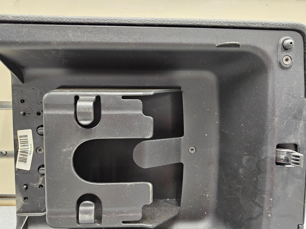 04-08 FORD F150 LARIAT FLOOR CENTER CONSOLE COLUMN SHIFT ARM REST LID TOP BLACK