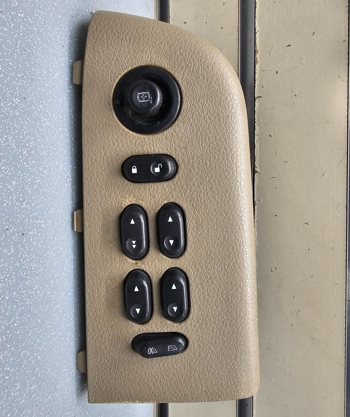 🔥04-08 Ford F150 Left Driver Master Power Window 2 Door Switch Control TAN WS24