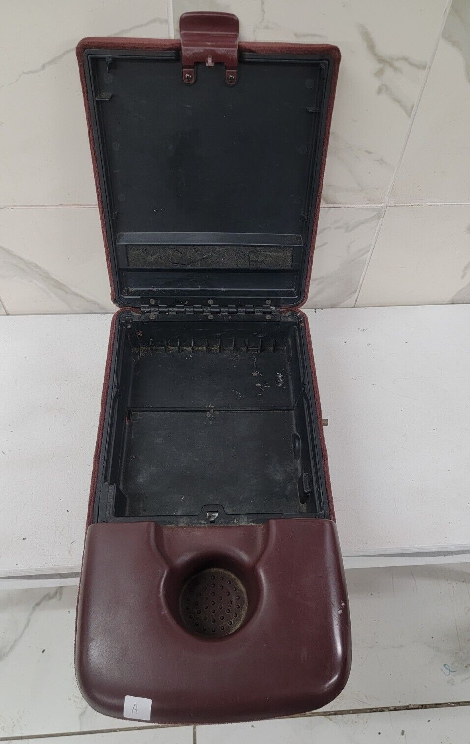 97-03 Ford F-150 Center Console JUMP SEAT Armrest Cup FULL Cloth 1 cupholder JS6