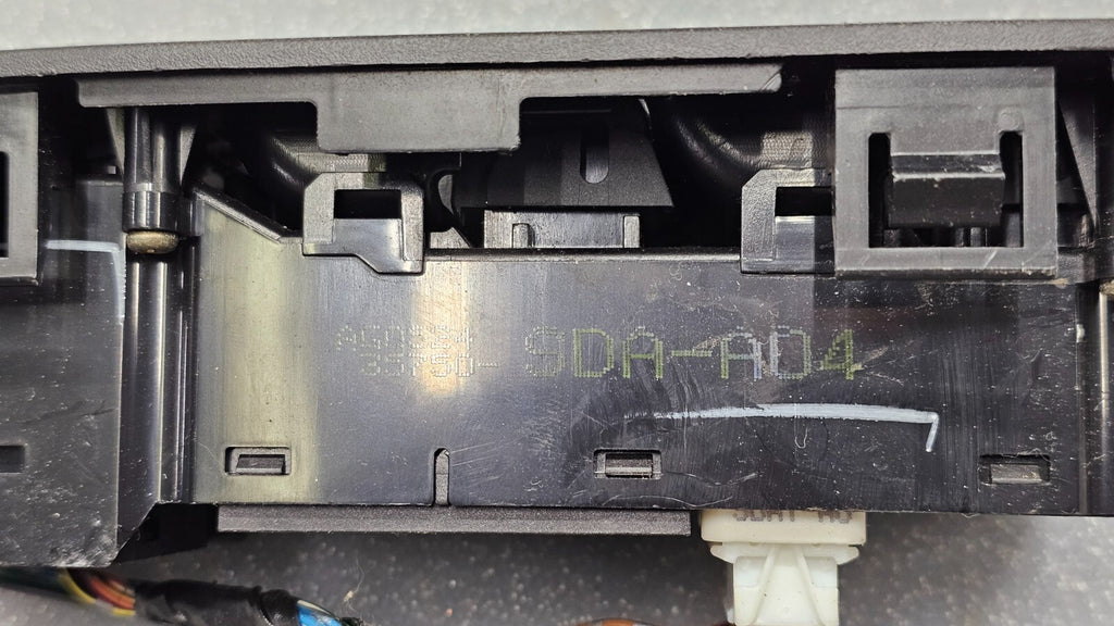 🔥03-07 ACCORD LEFT DRIVER MASTER POWER CONTROL DOOR WINDOW SWITCH BLACK WS11
