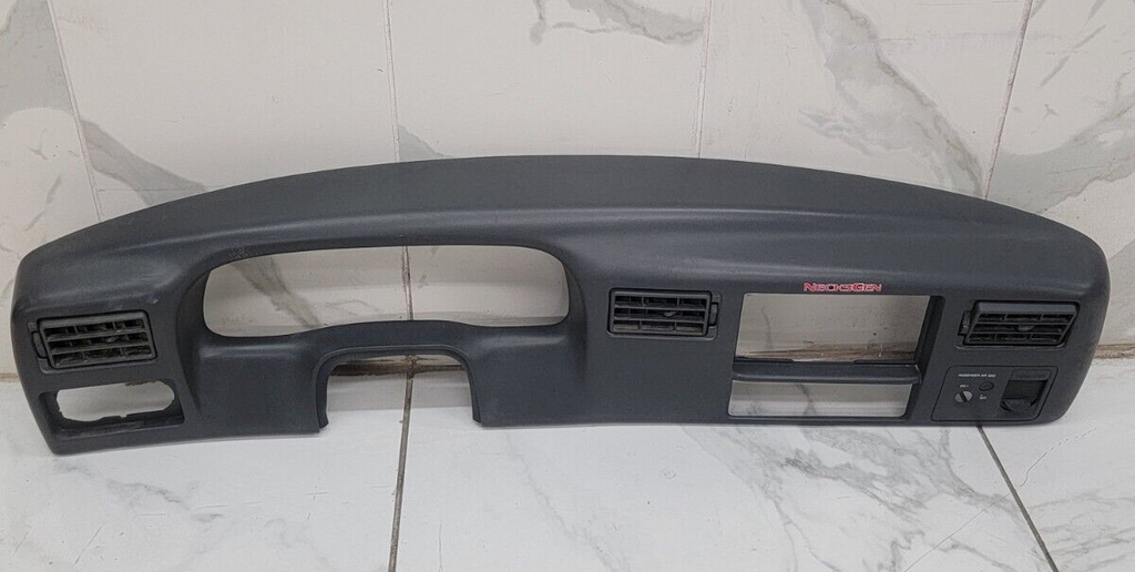 99-04 Ford F250 F350 Dash Instrument Cluster Speedometer Bezel Panel DK Gray C22