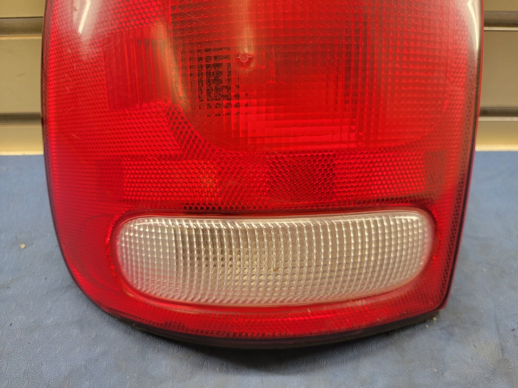 🔥98-03 Dodge Durango Tail Light Assembly Chrome Left Driver Lens and Housing