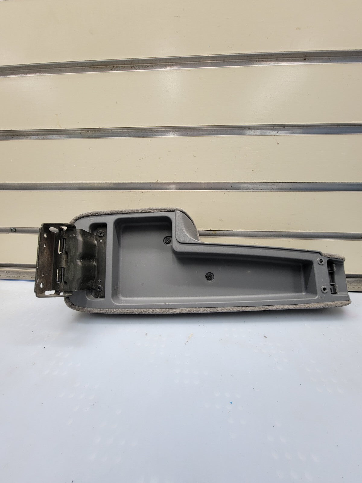 🔥2001-2005 Honda Civic Center Console Cover Arm Rest Lid GRAY Cloth OEM