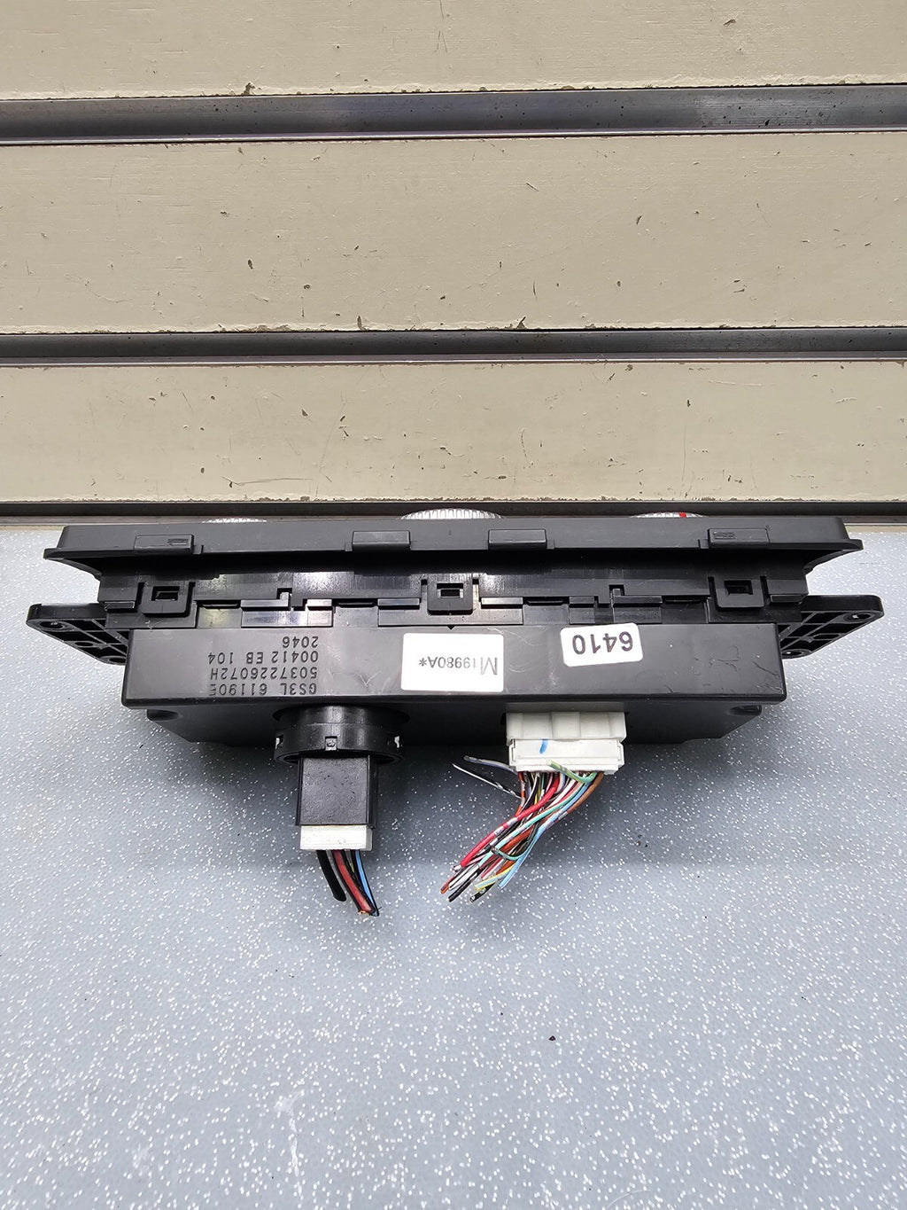 09-13 Mazda 6 Dash AC Heater Temperature Climate Control Air Conditioner