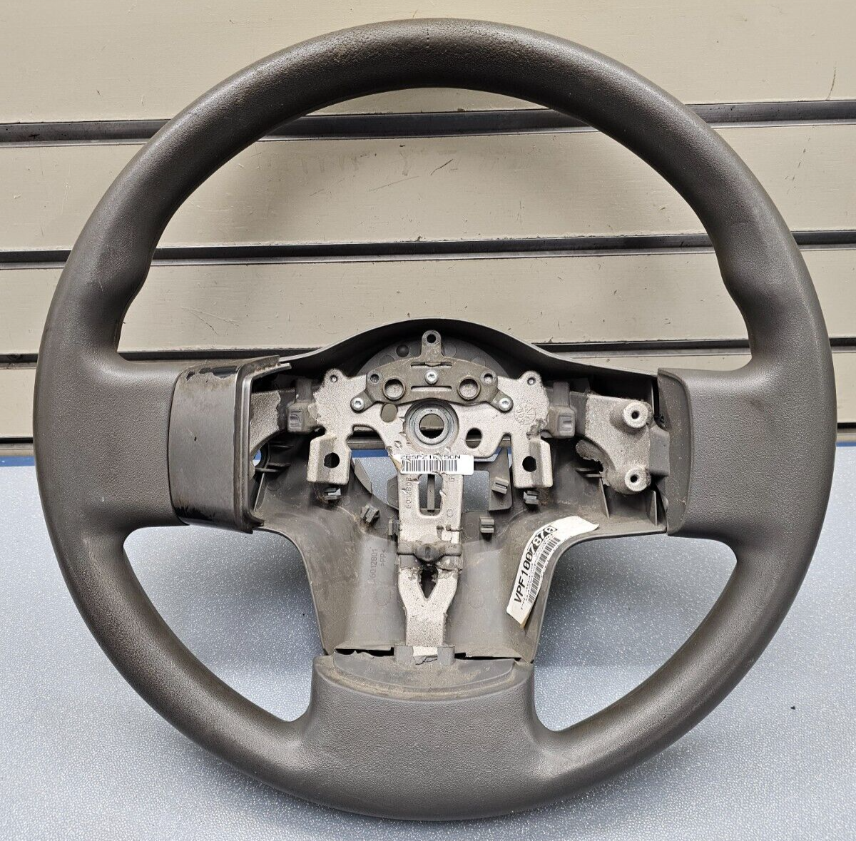 🔥04-07 Infiniti QX56 Left Driver Steering Wheel Column Cover Leather Black OEM