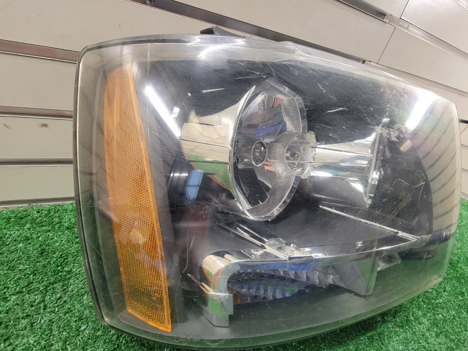 🔥07-14 Chevy Silverado Tahoe Suburban Passenger Headlight Lamp Assembly Chrome