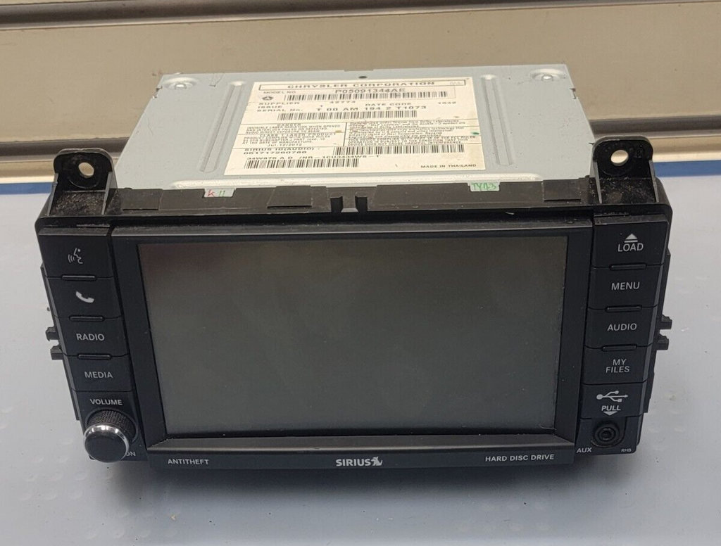 🔥2011-2013 Dodge DURANGO Radio Display Receiver RBZ Satellite AM FM CD OEM