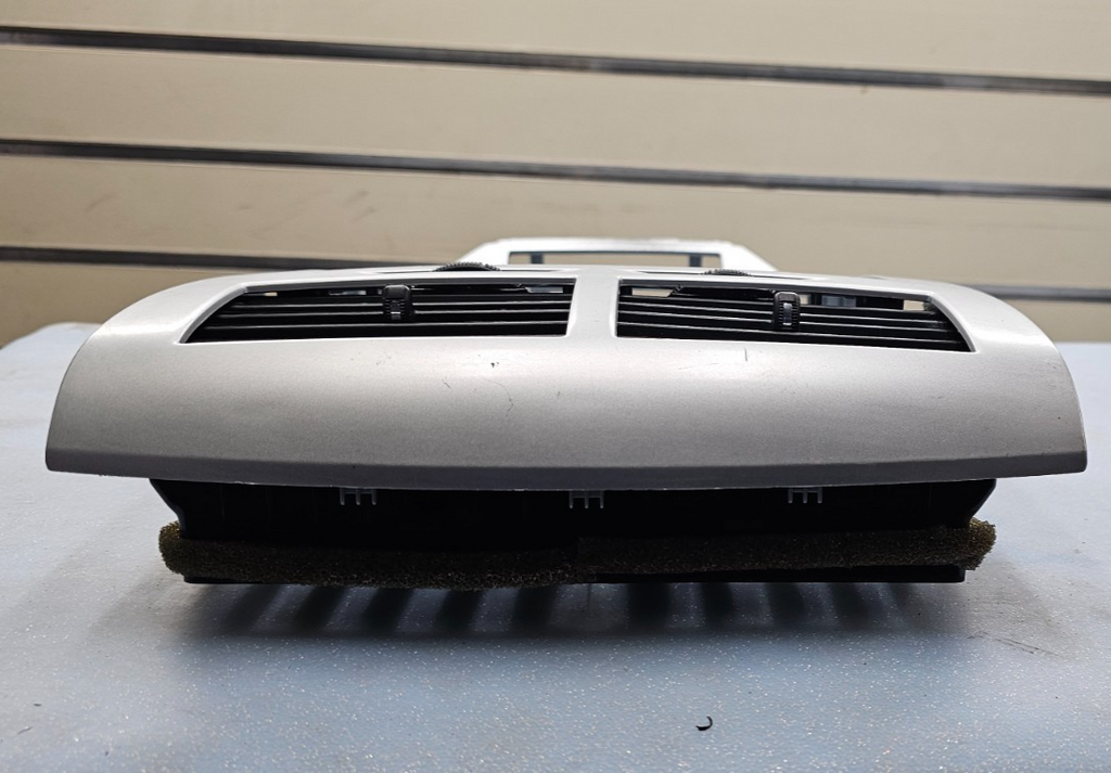 🔥07-10 Dodge CALIBER Dash Radio Center BEZEL Climate Dash Trim Vents Silver