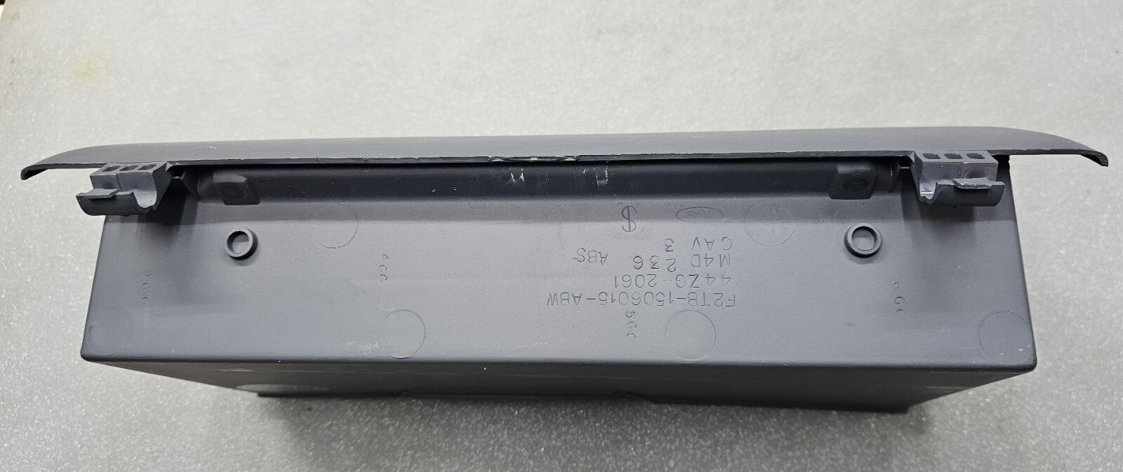 🔥92-96 F150 F250 F350 Bronco Dash Glove Box Storage Compartment Assembly Gray
