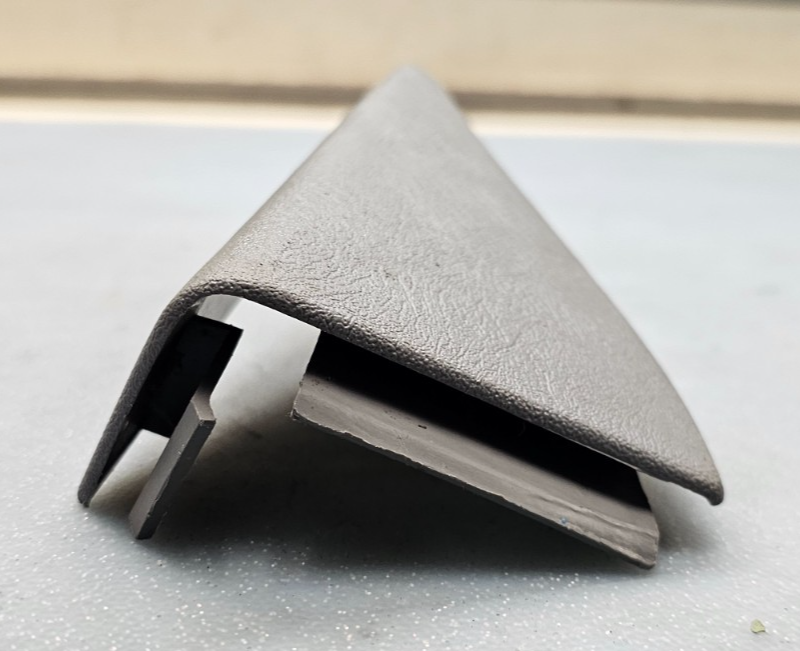 🔥95-98 Chevrolet Tahoe Suburban Door Panel Mirror Cover Trim LEFT DRIVER GRAY