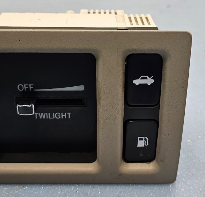 🔥97-99 Cadillac Deville Headlight Dimmer Control Switch Fuel Trunk Release TAN