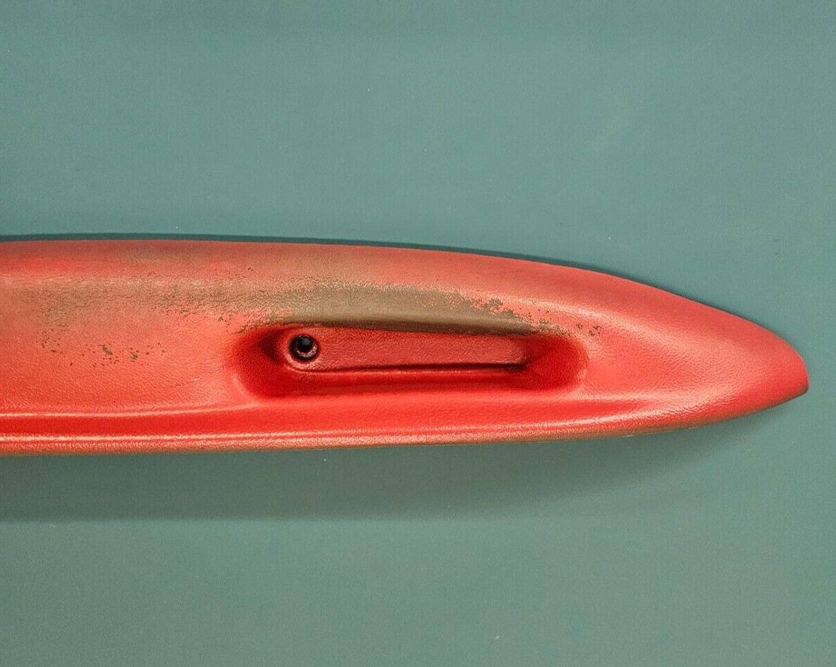 🔥92-96 Ford F150 F250 BRONCO RIGHT PASSENGER Door Panel ARM REST HANDLE RED