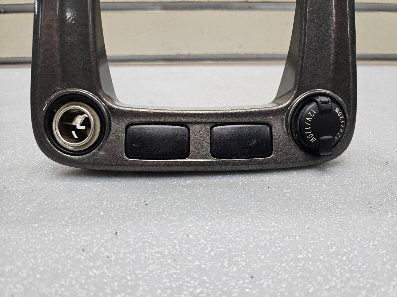 🔥01-03 TOYOTA HIGHLANDER Shifter Selector Lever Trim BEZEL SILVER