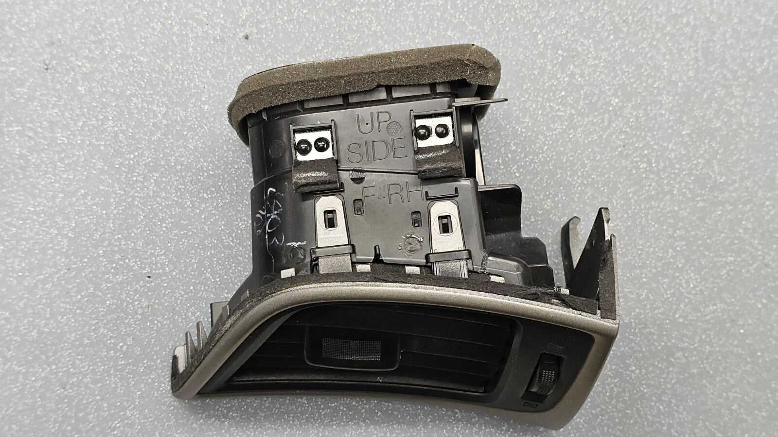 🔥13-16 SENTRA DASH RIGHT PASSENGER AIR VENT HEATER CONDITIONING SILVER/BLACK