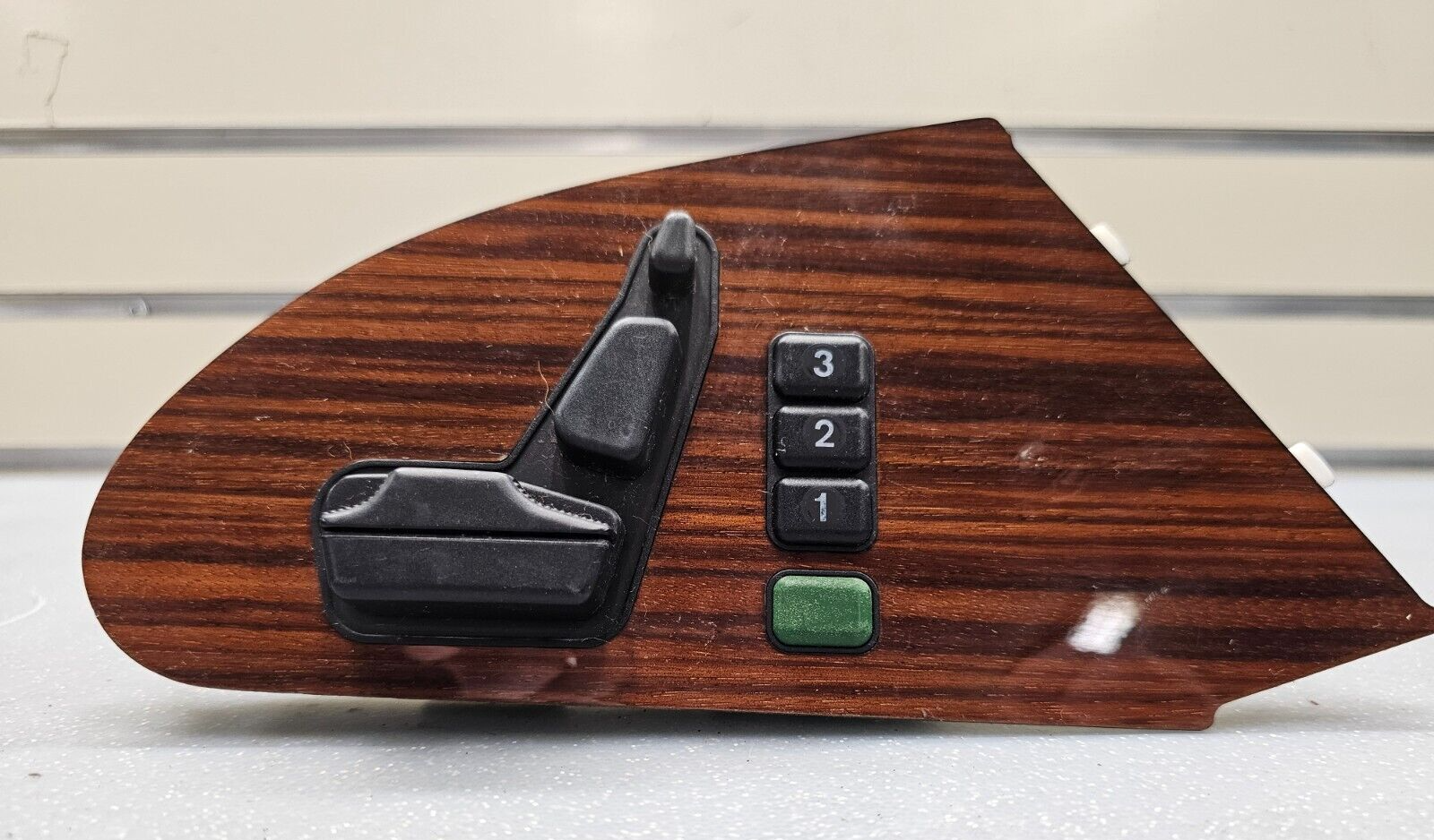 92-99 Mercedes W140 S500 S420 Front Right Passenger Seat Adjustment Switch WOOD