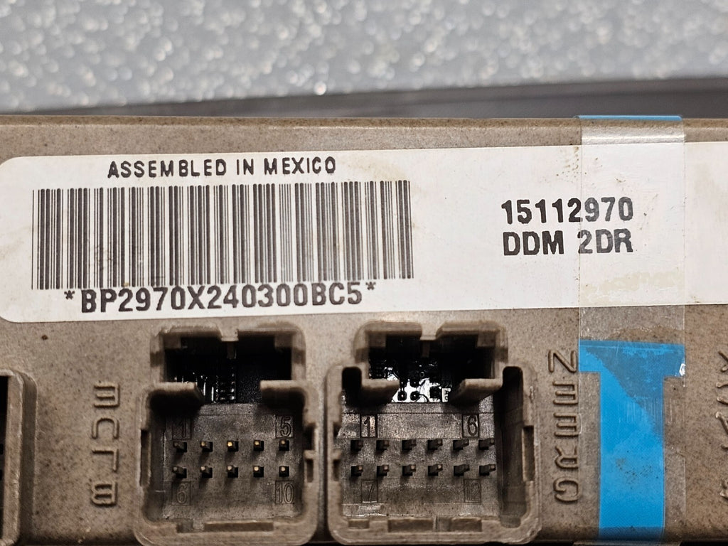 03-06 Silverado Sierra Power Front Driver Window Control Switch Assembly WS4