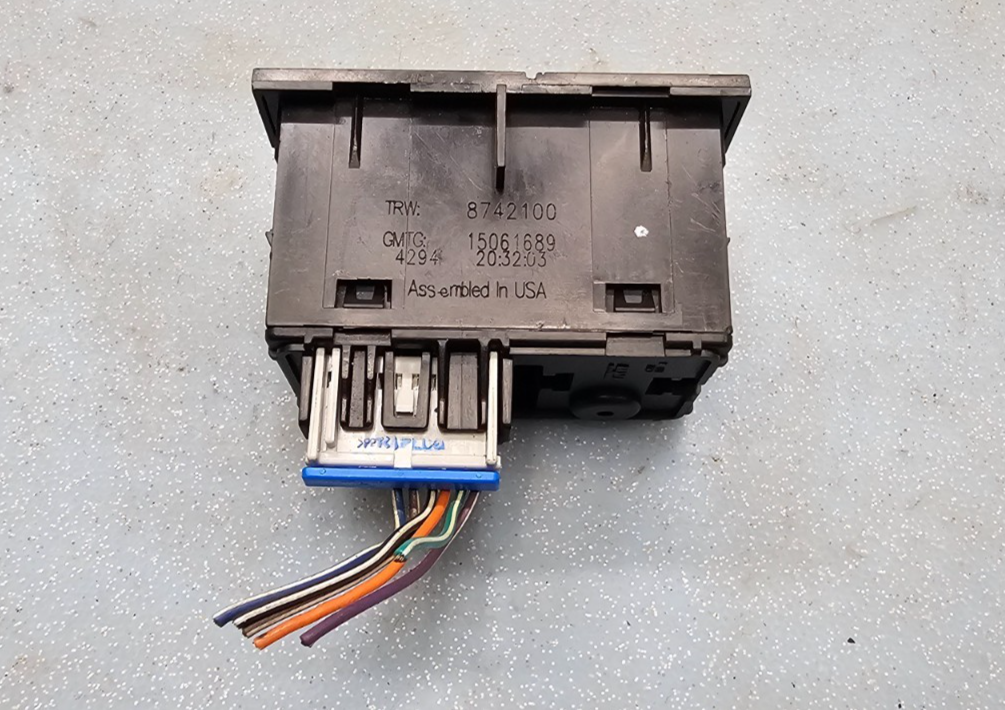 🔥99-02 SILVERADO SIERRA TRUCK FOG DRIVING LIGHT CARGO LAMP LIGHT SWITCH BLACK