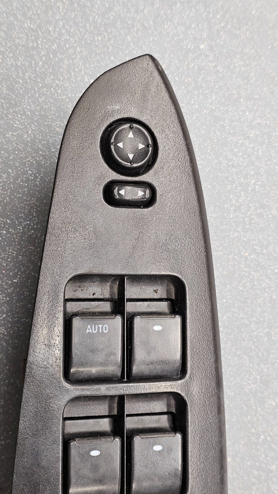 🔥09-16 CHEVY IMPALA LEFT DRIVER MASTER POWER DOOR WINDOW SWITCH BEZEL BLACK