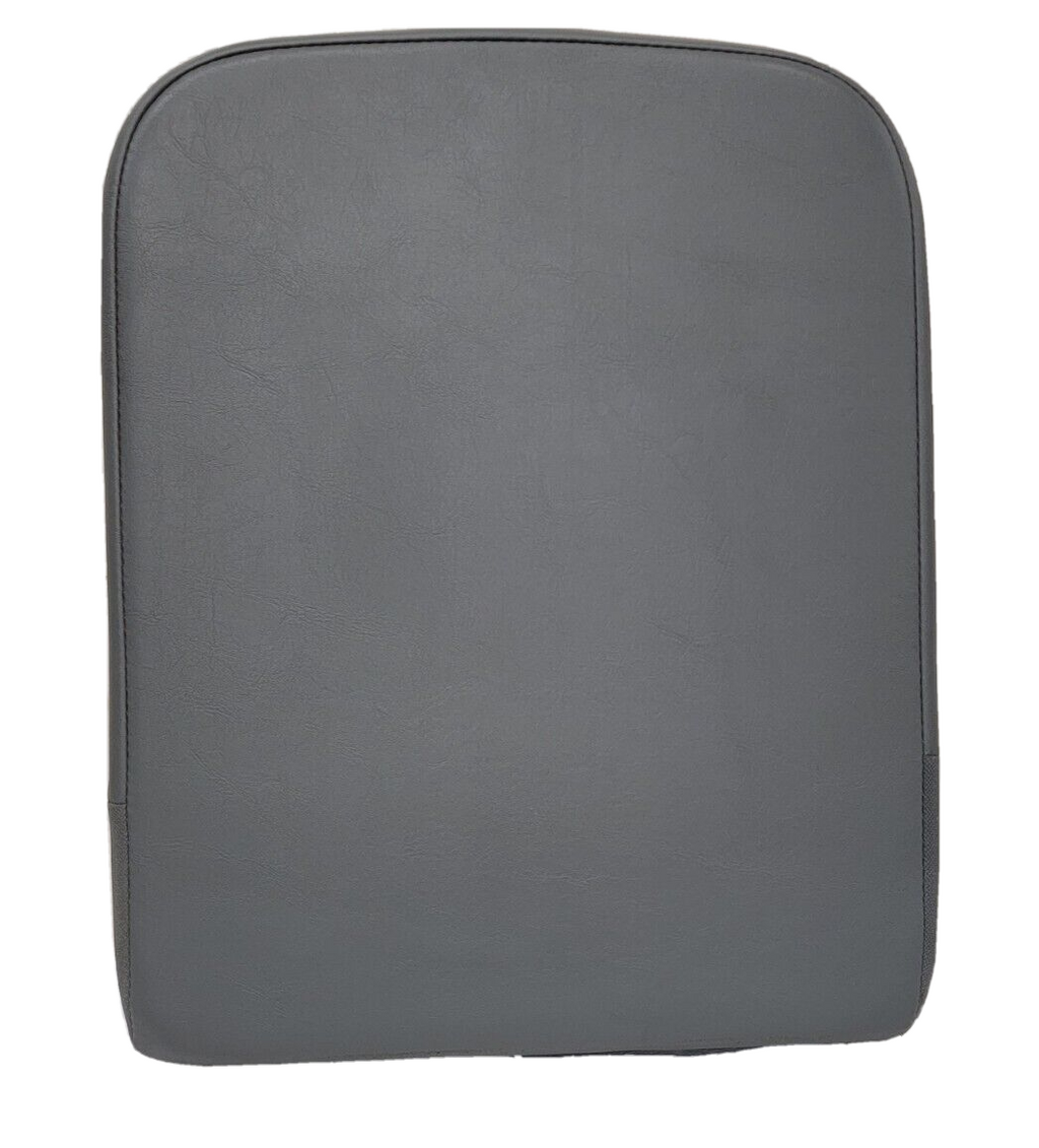 🔥02-08 Dodge RAM Center Console Jump Seat ARMREST Cover Lid Leather GRAY JS7