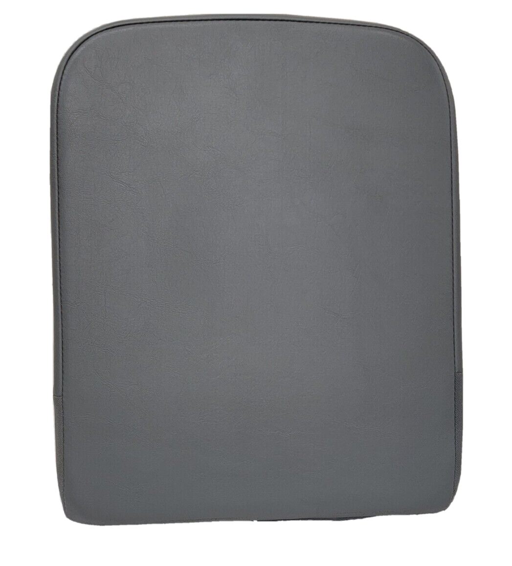 🔥02-08 Dodge RAM Center Console Jump Seat ARMREST Cover Lid Leather GRAY JS7